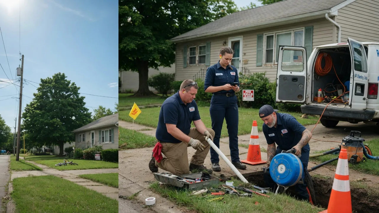 Sewer Line Repair in Omega, OK near me